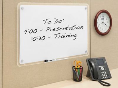 Frameless Dry Erase Boards in Stock ULINE