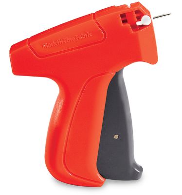 Pistolet et attaches à étiquettes de prix pour tissus fins