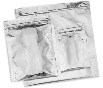 No Print Static Shielding Bags - Reclosable