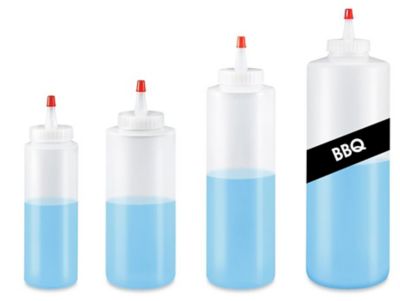 Cylinder Squeezable Bottles