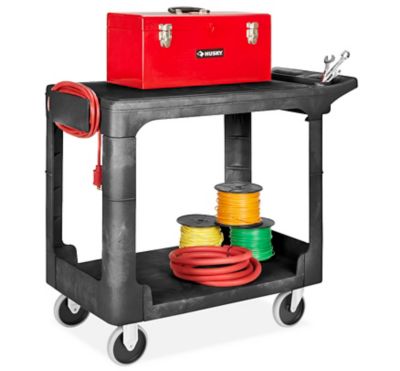 Rubbermaid<sup>&reg;</sup> Classic Flat Shelf Utility Carts