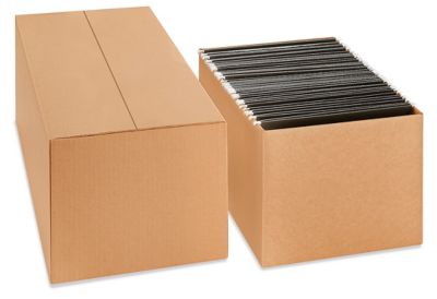 Uline – Boîtes de rangement de dossiers économiques