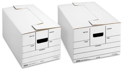 Uline – Boîtes de rangement de dossiers standard