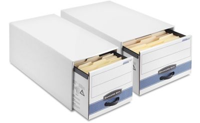 Boîtes de rangement de dossiers à tiroir