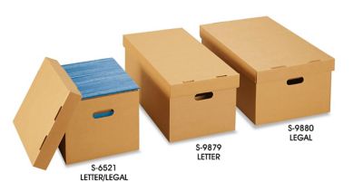 Economy storage file boxes with lids in stock uline