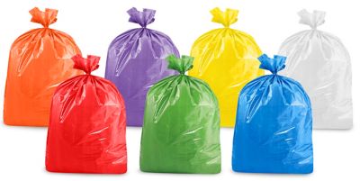 Colored Trash Liners