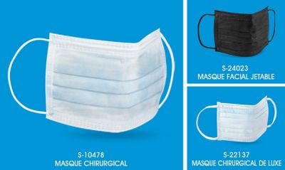 Uline – Masques faciaux