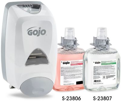 Gojo distributeur de savon moussant en stock uline ca