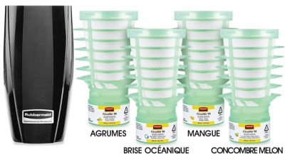 Assainisseurs d'air en continu