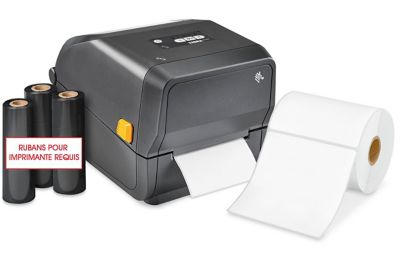 Étiquettes adhésives à transfert thermique – Blanc