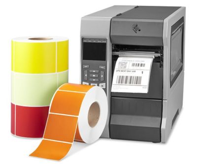 Industrial Direct Thermal Labels - Colors