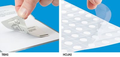 Glue Dots<sup>®</sup> Tiras y Hojas