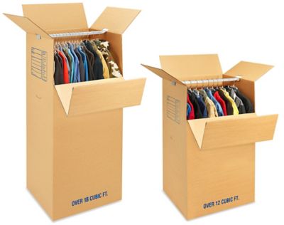 Cajas armario: la solución ideal para trasladar la ropa en mudanzas