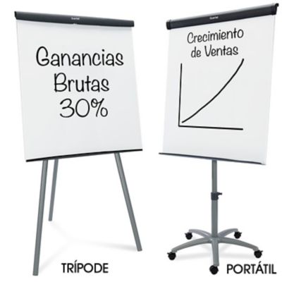 Pizarrones Blancos con Caballete