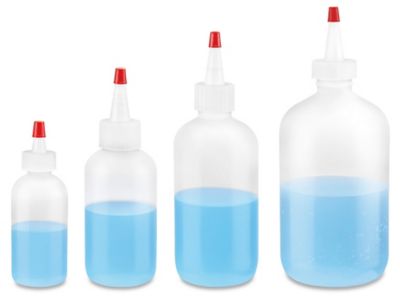 Bouteilles rondes comprimables de type Boston