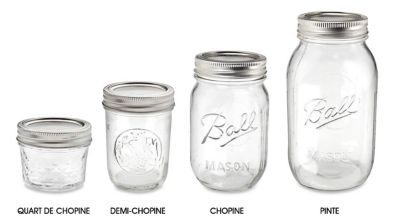 Ball<sup><small>MD</small></sup> – Bocaux à conserves en verre