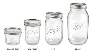 Ball<sup>&reg;</sup> Glass Canning Jars