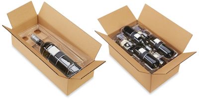 Cajas de Poliestireno para Vinos, Cajas de Poliestireno para Envíos de  Botellas de Vino en Existencia - ULINE