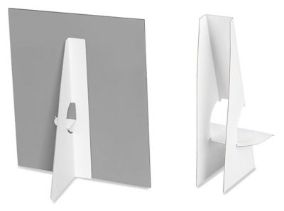 Easel Displays, Easel Back Sign Holders in Stock ULINE