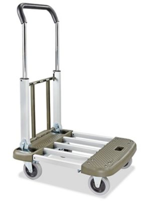 Chariot pliable à plateforme pratique