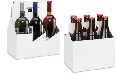 Carton porte-bouteilles