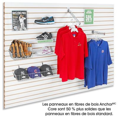 Panneaux rainurés