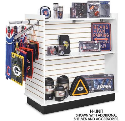 Slatwall Gondola Display in Stock ULINE