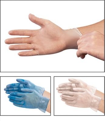 Uline – Gants pour service alimentaire en vinyle