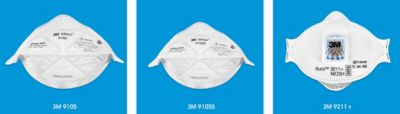 3M Flat Fold Respirators