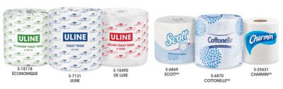 Papier hygiénique et distributeurs