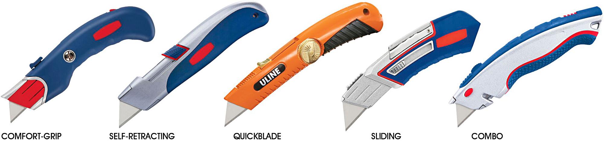 Auto-Retractable Safety Knives