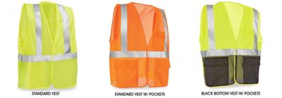 Class 2 Hi-Vis Safety Vests