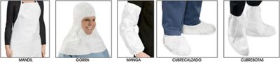 DuPont<sup>™</sup> Tyvek<sup>®</sup> Accesorios para Ropa