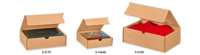 Boîtes d'expédition de documents en kraft