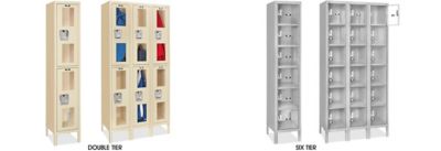 Clear Lockers, See-Through Lockers, Clear-View Lockers in Stock - ULINE