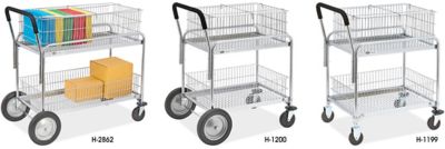 Chariots pour le courrier