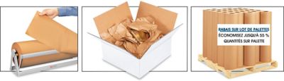 Rouleaux de papier kraft
