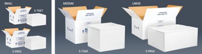 Styrofoam Boxes, Insulated Shipping Boxes, Foam Shippers in Stock - ULINE