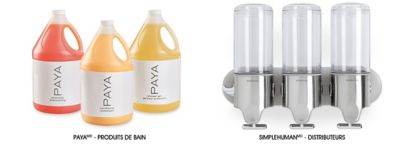 Distributeurs/savon de douche