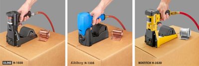 Pneumatic Roll Feed Carton Staplers