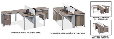 Downtown – Postes de travail de bureau