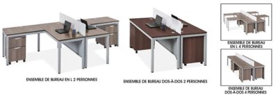 Downtown – Postes de travail de bureau
