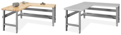 Tables d'emballage industrielles en L