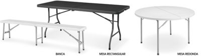 Mesas Plegables a la Mitad Económicas