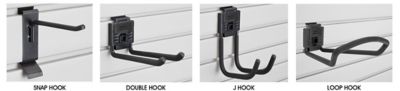 Industrial PVC Slatwall Accessories