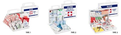 Uline – Trousses de premiers soins conformes