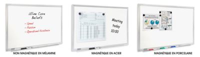 Tableaux effaçables à sec