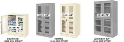 Clear-View Cabinets