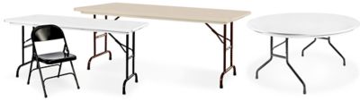 Tables pliantes de luxe