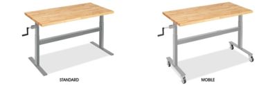 Manual Adjustable Height Workbenches